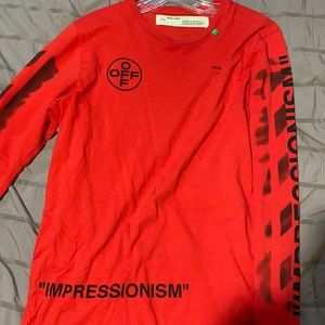 Off white tee shirt